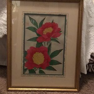 Framed art. Great colors!